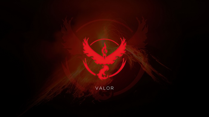 Team Valor logo from Pokemon Go