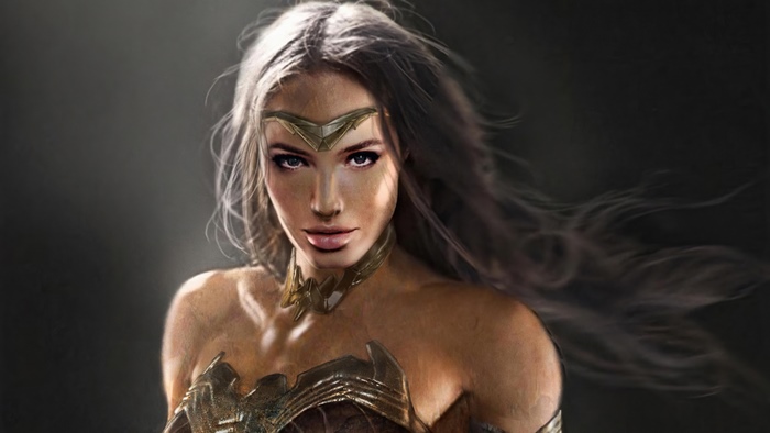 Wonder Woman artwork 4K