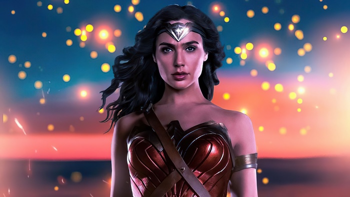Wonder Woman artwork 4K