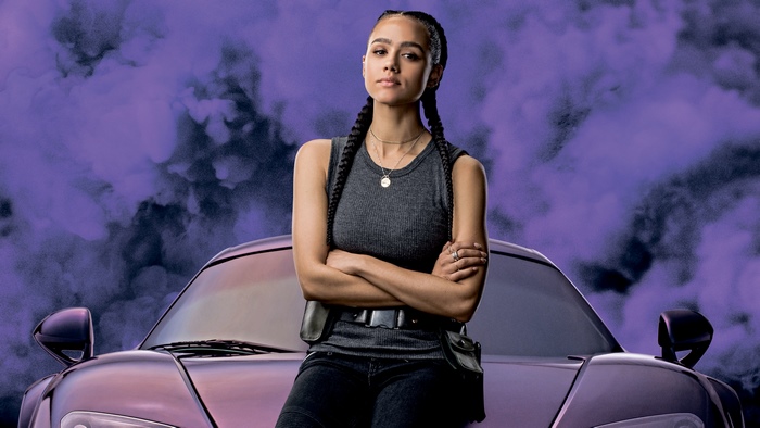Nathalie Emmanuel from Fast and Furious 9