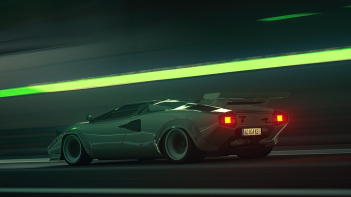 Lamborghini Countach from Assetto Corsa