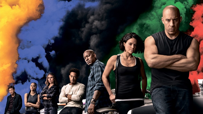 Vin Diesel and cast from Fast & Furious 9
