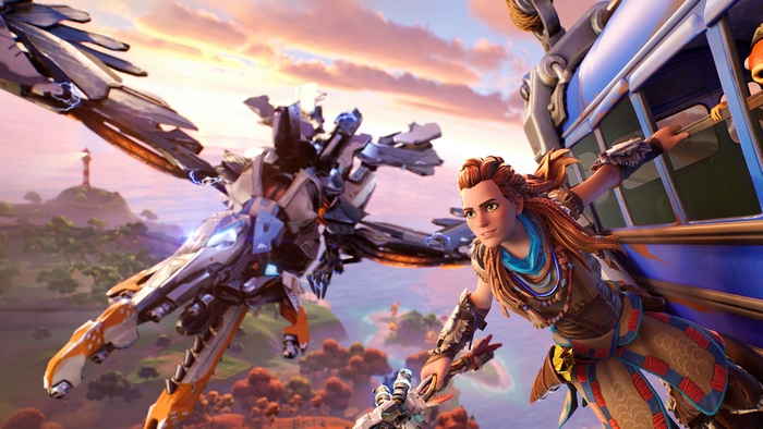 Aloy from Horizon in Fortnite