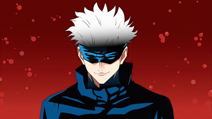 Satoru Gojo from Jujutsu Kaisen Anime Art 4K