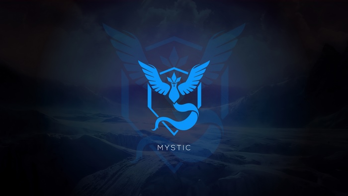 Team Mystic logo from Pokemon Go 4K