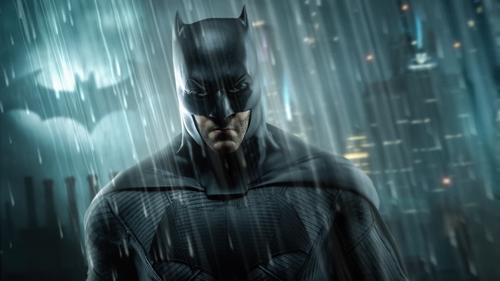 Batman in the Rain