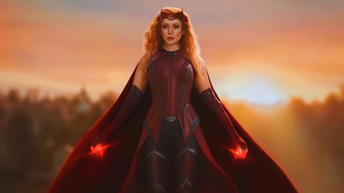 Scarlet Witch from Wanda Vision 4K