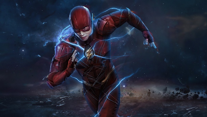 The Flash from Justice League 4K