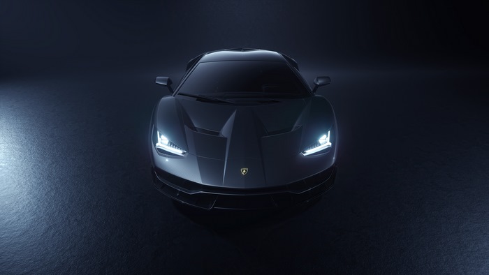 Lamborghini Centenario front view 4K