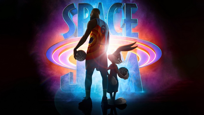 Space Jam: A New Legacy LeBron James and Bugs Bunny