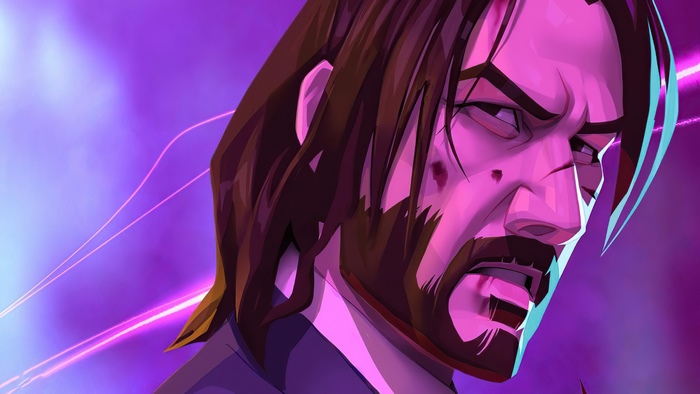 John Wick from John Wick artwork