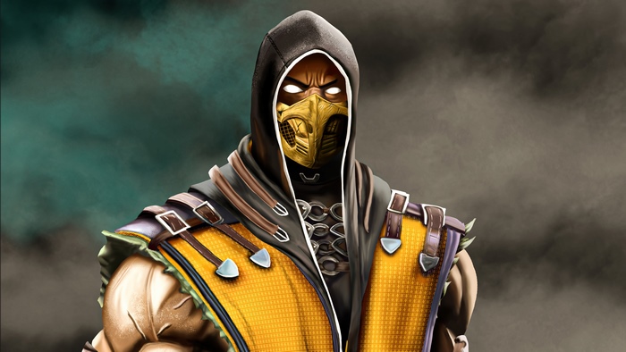 Scorpion from Mortal Kombat 4K