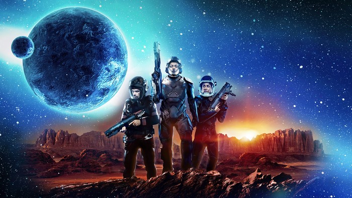 4K The Expanse Sci-Fi Space Soldiers