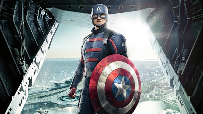 John Walker as Captain America from The Falcon and the Winter Soldier