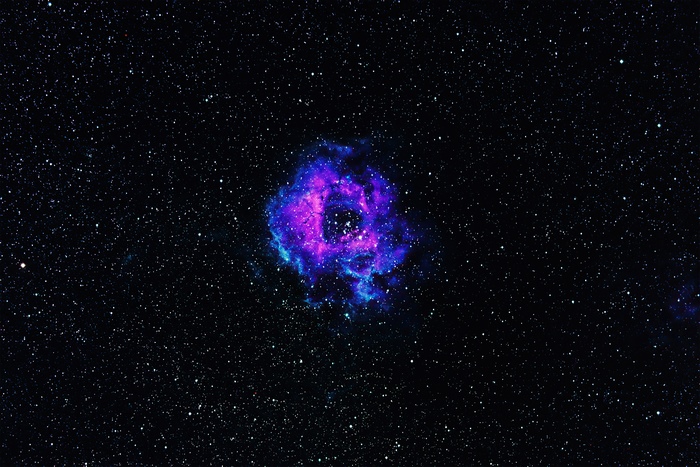 Rosette Nebula in Space