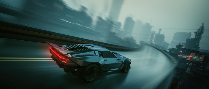 Quadra Turbo R V Tech from Cyberpunk 2077