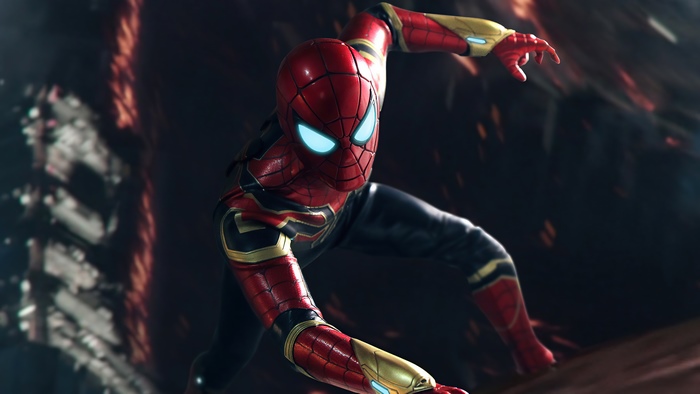 Spider-Man in Iron Spider Suit