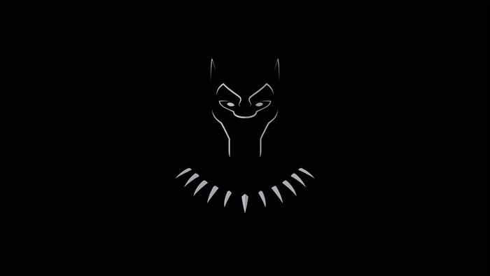Black Panther minimalist artwork