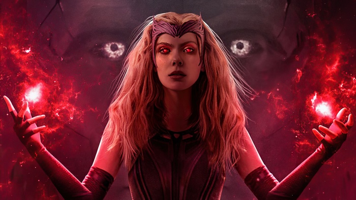 Scarlet Witch from WandaVision in Digital Art