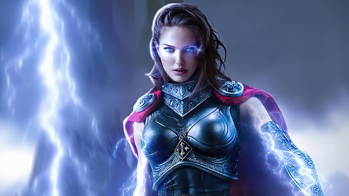Jane Foster as Thor from Thor: Love and Thunder