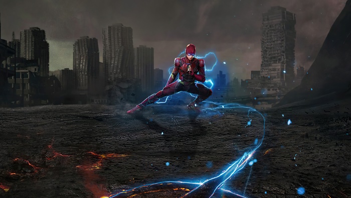 The Flash from Justice League 4K