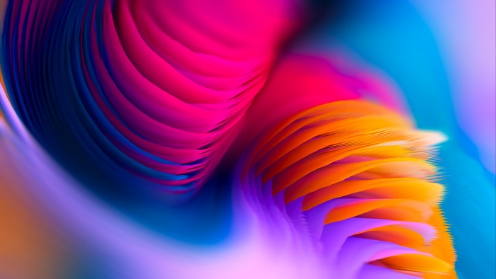 Abstract digital art with vibrant colors