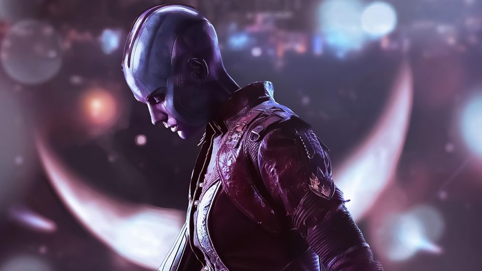 Nebula from Guardians of the Galaxy 4K