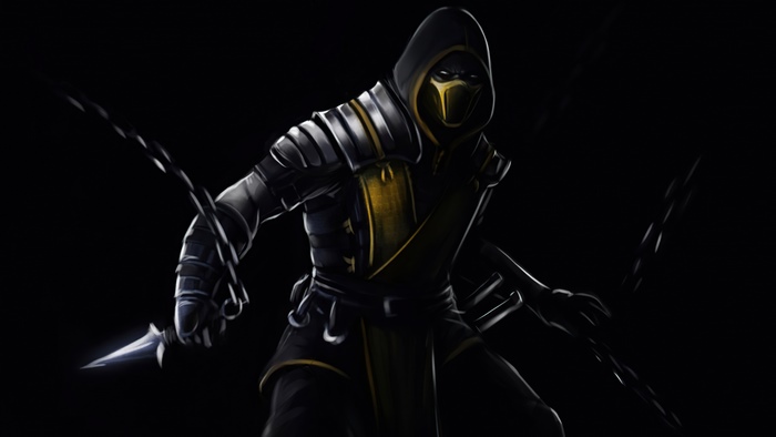 Scorpion from Mortal Kombat 4K