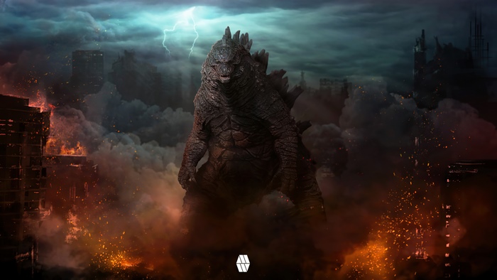 Godzilla from Godzilla vs. Kong 4K