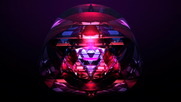 Abstract Digital Art by Justin Maller 4K