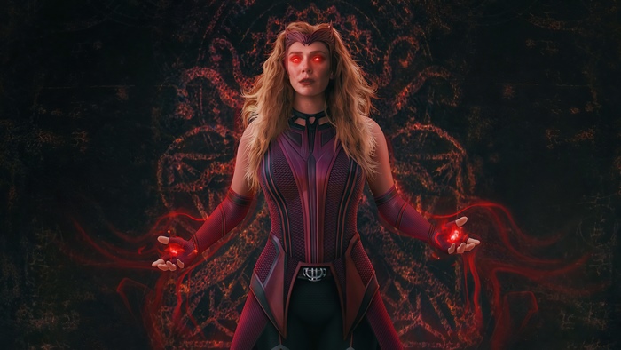 Scarlet Witch from WandaVision in