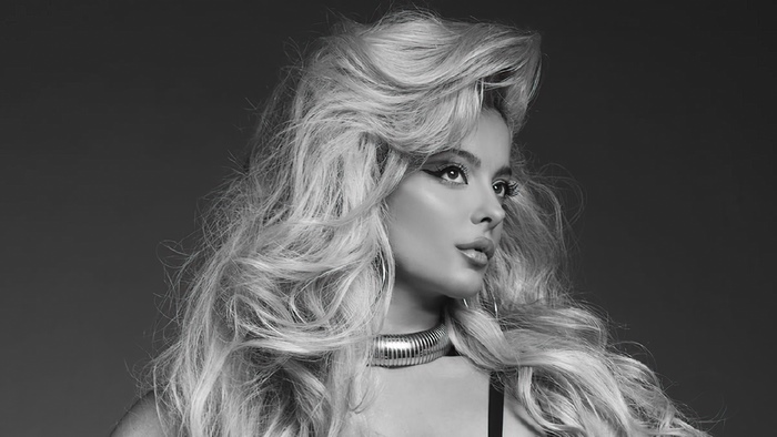 Bebe Rexha in monochrome
