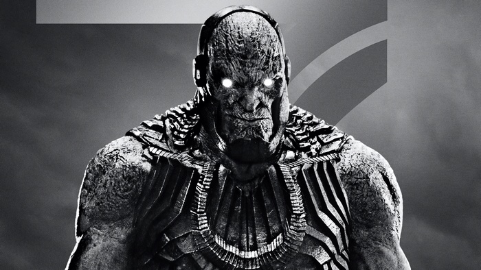 Darkseid from Justice League 4K monochrome
