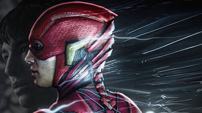 The Flash from Justice League 4K
