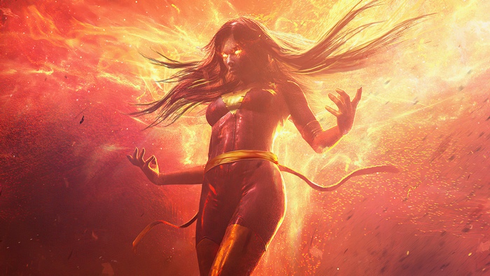 Phoenix from Marvel Comics 4K