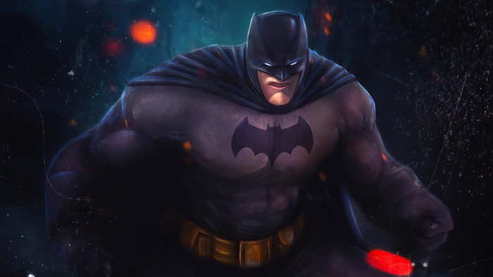 Batman from DC Comics digital art