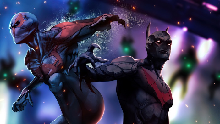 Spider-Man 2099 and Batman Beyond