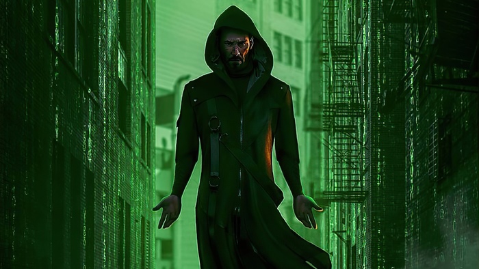 Keanu Reeves as Neo from The Matrix 4K
