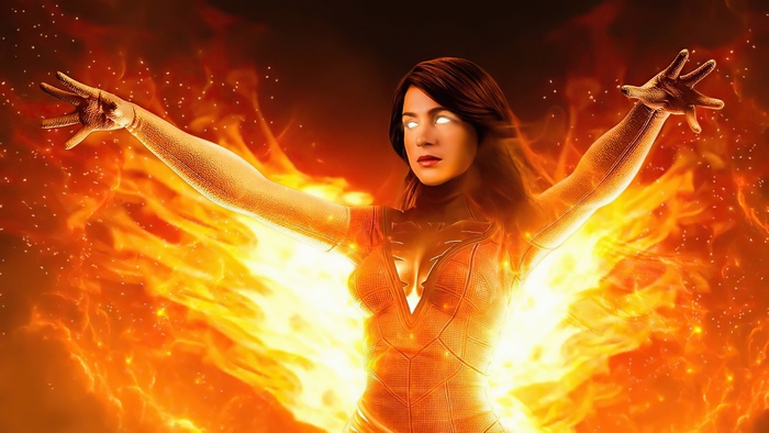 Jean Grey from X-Men as Phoenix