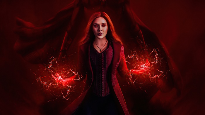 Scarlet Witch from Wanda Vision 4K