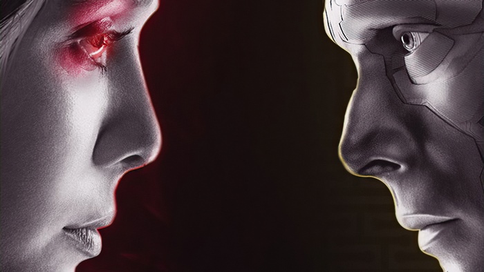 Wanda and Vision from WandaVision