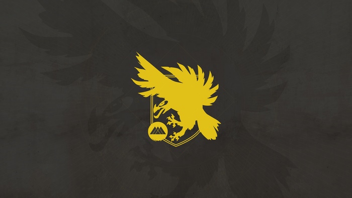 Destiny 2 Warlock minimalist emblem 4K
