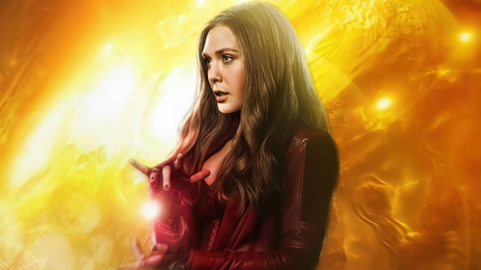 Scarlet Witch from Wanda Vision 4K
