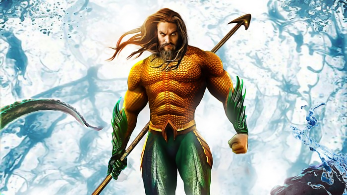 Aquaman from DC Comics digital art