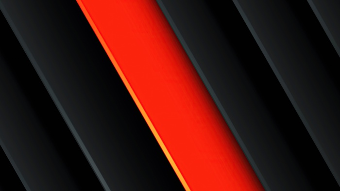 Abstract digital art with red and black stripes