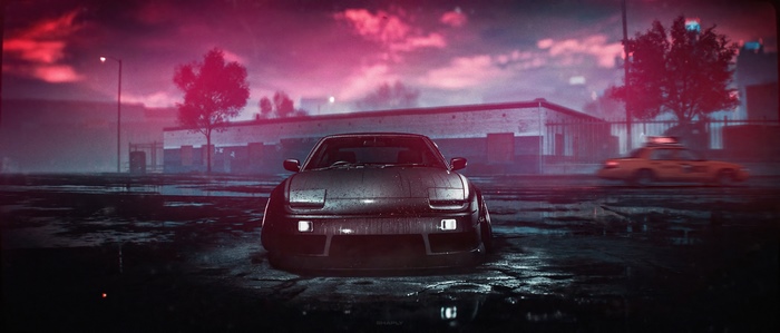 Nissan Silvia S13 in Need for Speed 4K