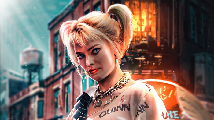 Harley Quinn artwork 4K