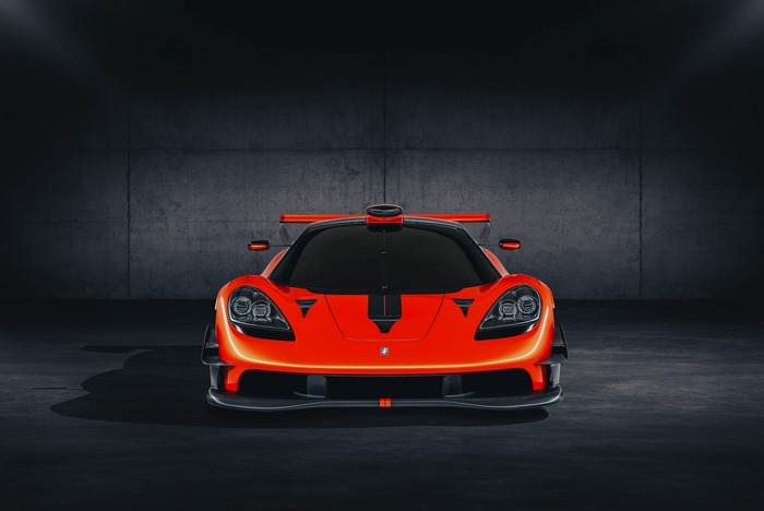 2021 Red McLaren Sports Car