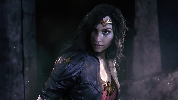 Wonder Woman artwork 4K