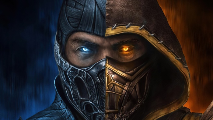 Sub-Zero and Scorpion from Mortal Kombat